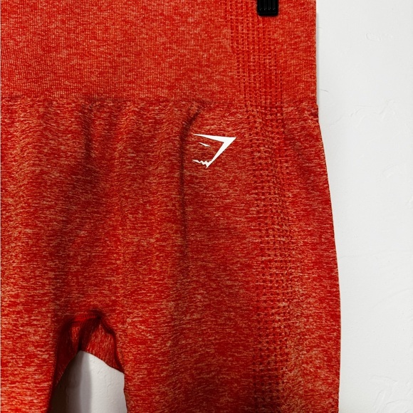 Gymshark Vital Seamless leggings size medium orange contouring compression waist - Picture 4 of 5